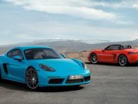 Firecylindret turbomotor for mere power i sving  den nye Porsche 718 Cayman 
