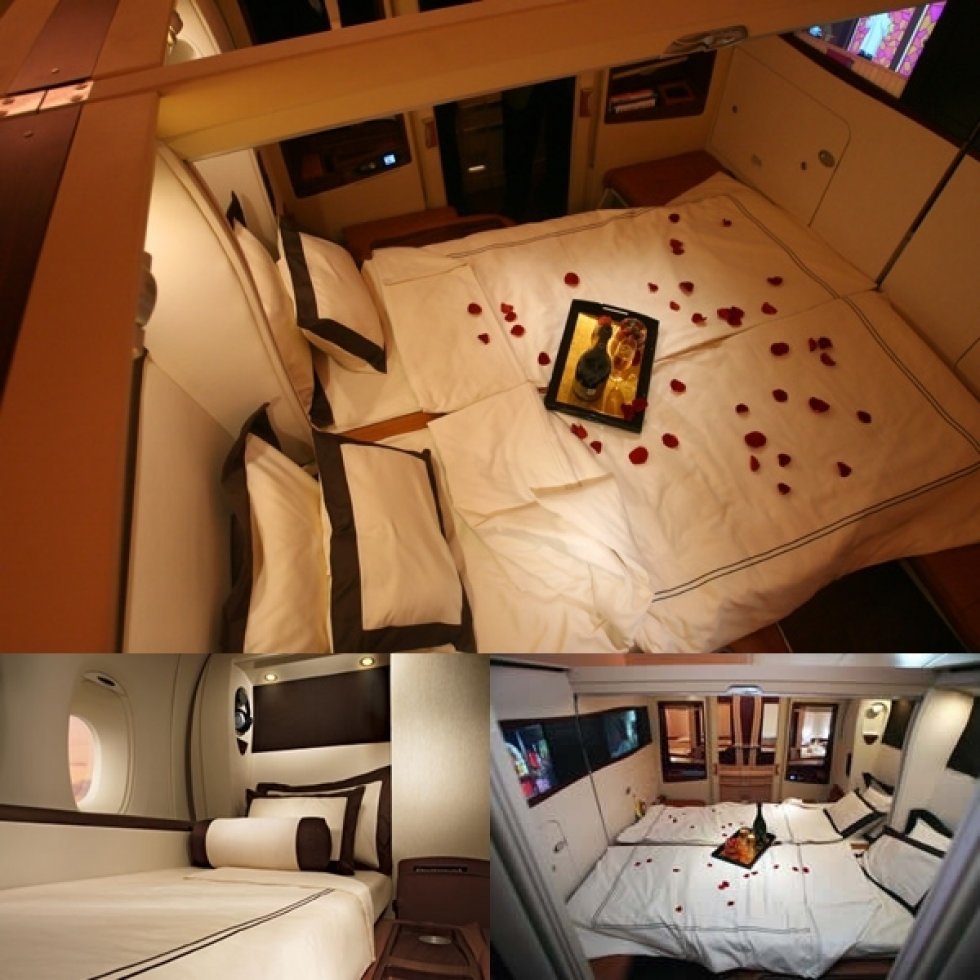 1) Emirates - 10 bedste første klasse kabiner i verden