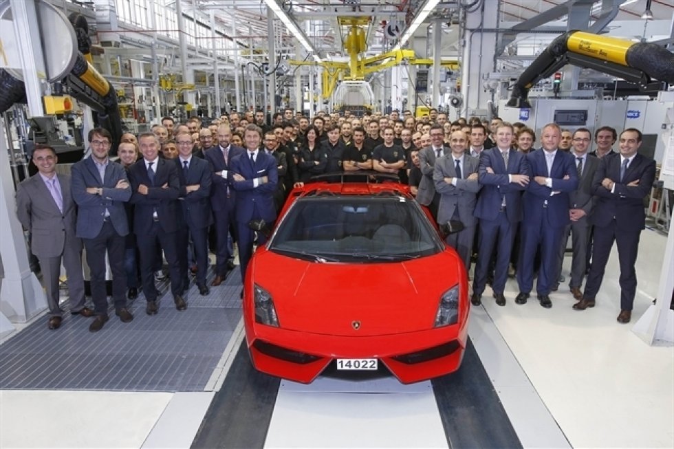 Lamborghini har produceret den sidste Gallardo 