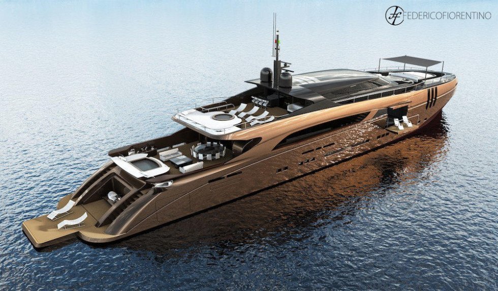 Ny Superyacht i bronze