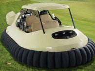 Golfvogn som hovercraft